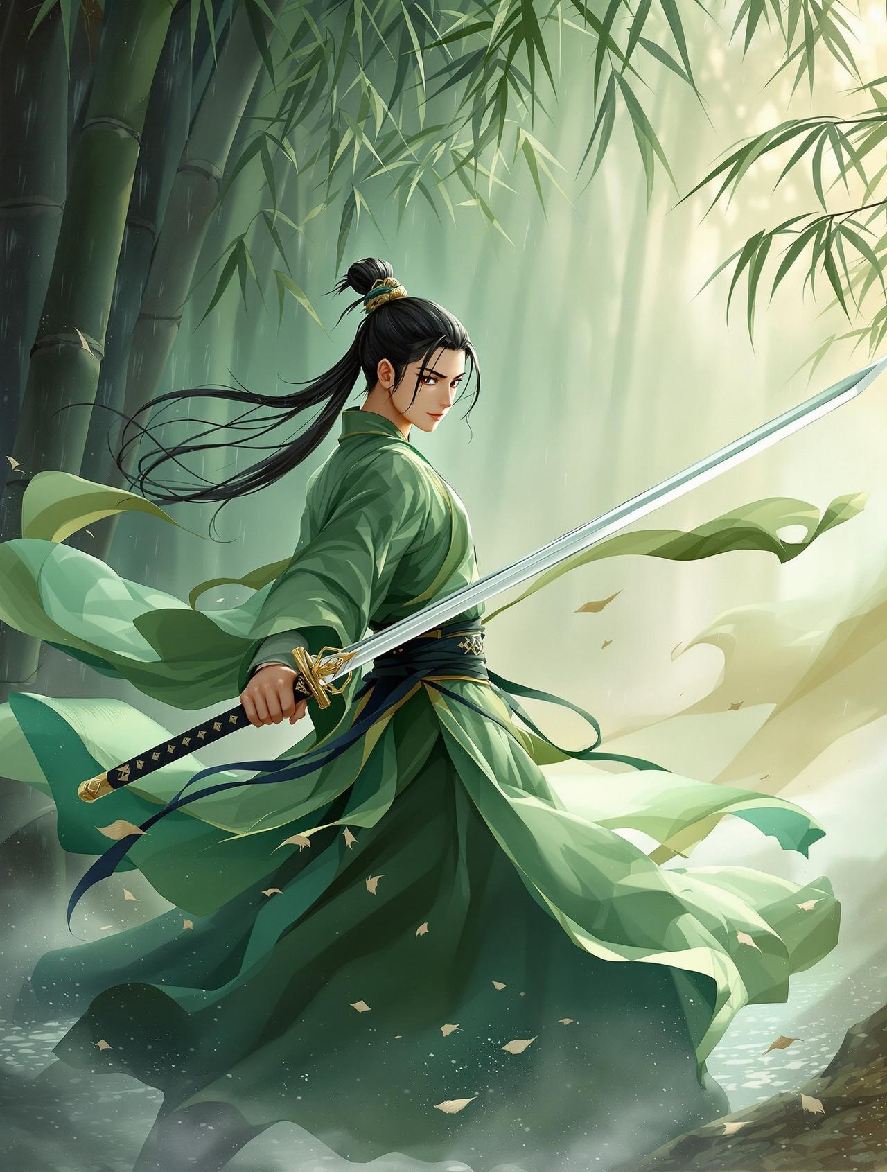 青衫烟雨客 - 侠骨柔情，江湖路远
